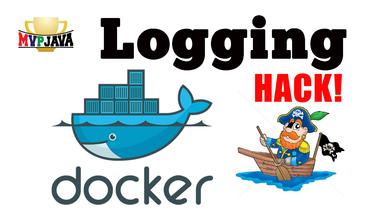 Docker logging symlink hack